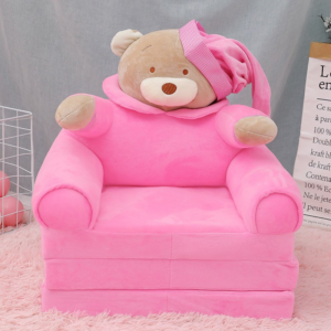 RASKLOPIVA FOTELJA SLEEPING BEAR PINK