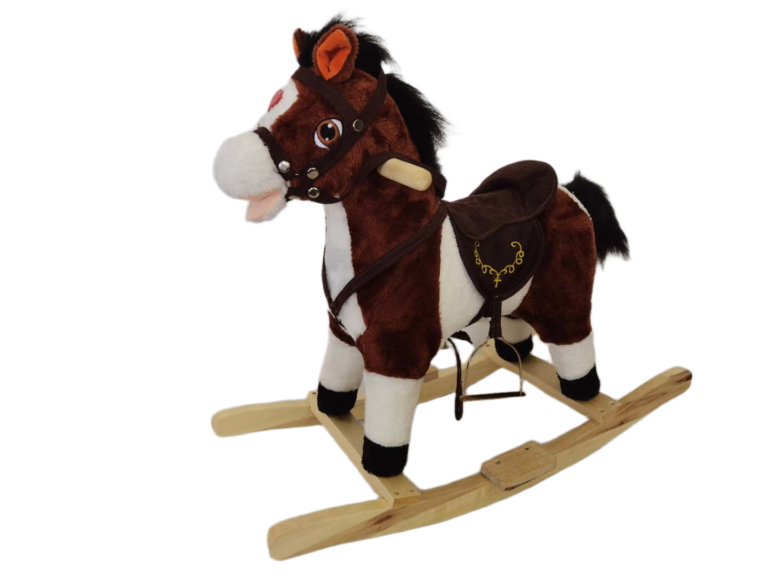 KONJIC KLACKALICA PONI TAMNO BRAON